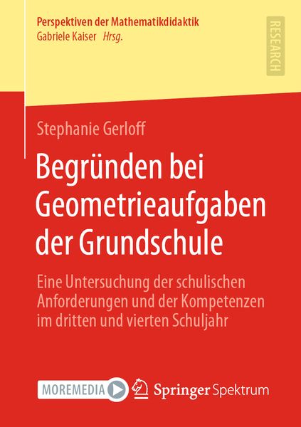 Produktbild: Begr&uuml;nden bei Geometrieaufgaben der Grundschule