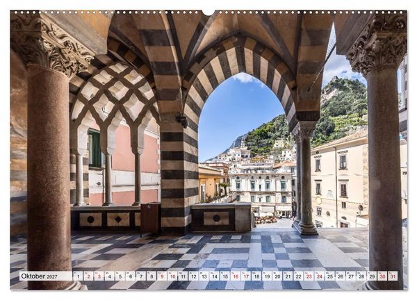 Produktbild: Amalfik&uuml;ste und Capri - Sehnsuchtsorte (Wandkalender 2027 DIN A2 quer), CALVENDO Monatskalender