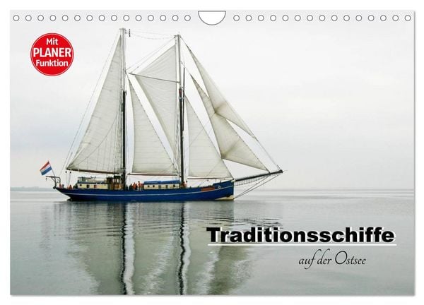 Produktbild: Traditionsschiffe auf der Ostsee (Wandkalender 2026 DIN A4 quer), CALVENDO Monatskalender