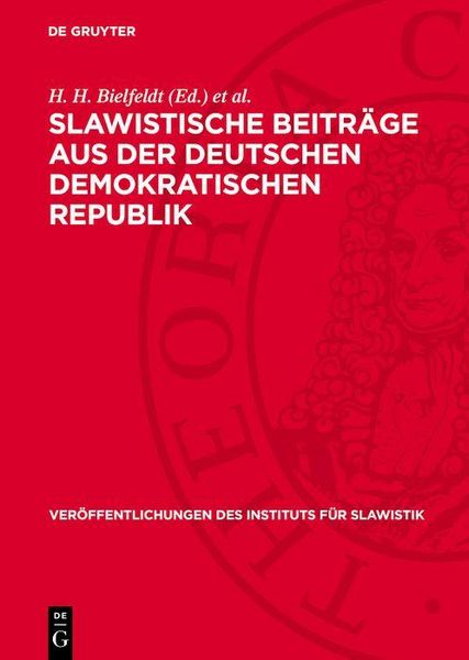 Produktbild: Slawistische Beitr&auml;ge aus der Deutschen Demokratischen Republik