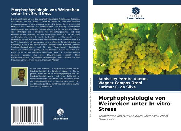 Produktbild: Pereira Santos, R: Morphophysiologie von Weinreben unter In-