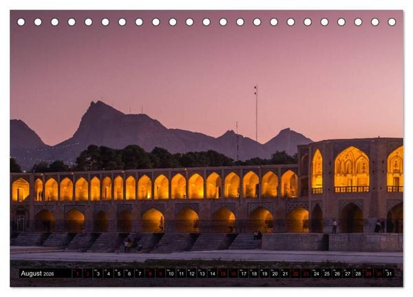 Produktbild: Iran - Persische Impressionen (Tischkalender 2026 DIN A5 quer), CALVENDO Monatskalender