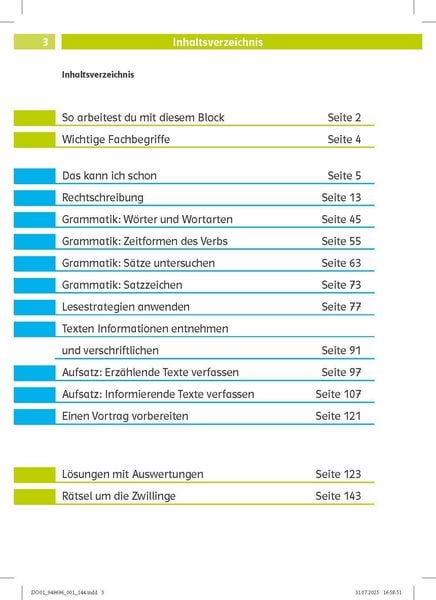 Produktbild: Deutsch-Testblock So gut bin ich! 4. Klasse