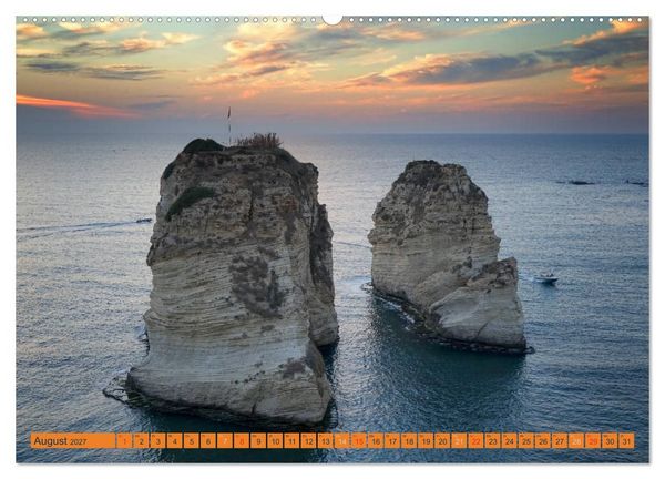 Produktbild: Beirut - auferstanden aus Ruinen (hochwertiger Premium Wandkalender 2027 DIN A2 quer), Kunstdruck in Hochglanz