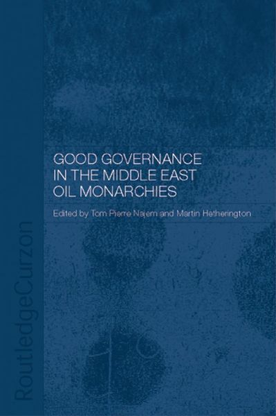 Produktbild: Good Governance in the Middle East Oil Monarchies