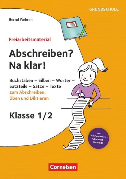 Freiarbeitsmaterial für die Grundschule - Deutsch - Klasse 1/2, Taschenbuch von Bernd Wehren, Cornelsen Pädagogik, 978-3-589-16889-7