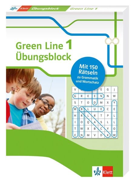 Produktbild: Green Line 1 (Bundesausgabe ab 2014) Klasse 5 - &Uuml;bungsblock zum Schulbuch