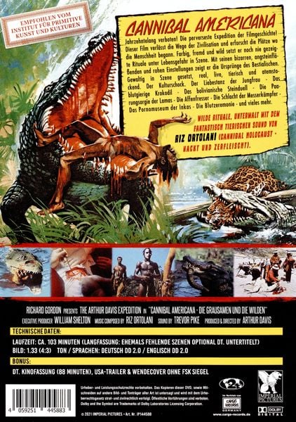 Produktbild: Cannibal Americana - Die Grausamen und die Wilden (Mondo Movie Classics)