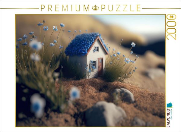 CALVENDO Puzzle Haus zur Ruhe | 2000 Teile Lege-Größe 90x67cm Foto-Puzzle für glückliche Stunden