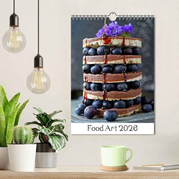 Produktbild: Food Art 2026 (Wandkalender 2026 DIN A4 hoch), CALVENDO Monatskalender