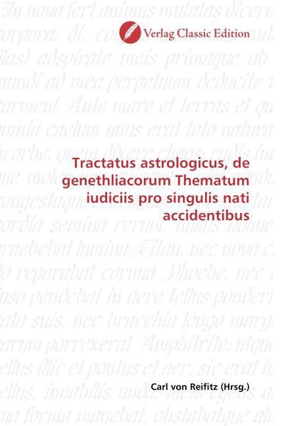 Produktbild: Tractatus astrologicus, de genethliacorum Thematum iudiciis pro singulis nati accidentibus