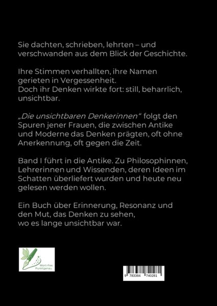 Produktbild: Die unsichtbaren Denkerinnen