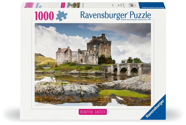 Produktbild: Erwachsenenpuzzle 1000 Teile - Schloss Eilean Donan, Schottland