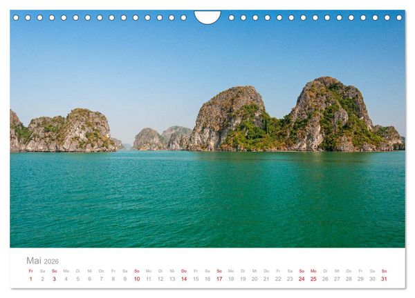 Produktbild: Vietnam - Der Norden (Wandkalender 2026 DIN A4 quer), CALVENDO Monatskalender