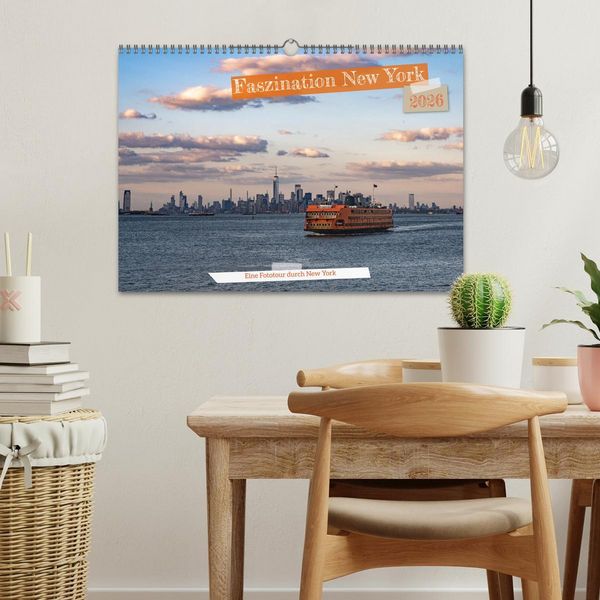 Produktbild: Faszination New York (Wandkalender 2026 DIN A3 quer), CALVENDO Monatskalender