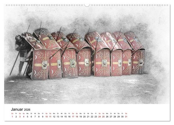 Produktbild: Zur Zeit der r&ouml;mischen Legion (Wandkalender 2026 DIN A2 quer), CALVENDO Monatskalender