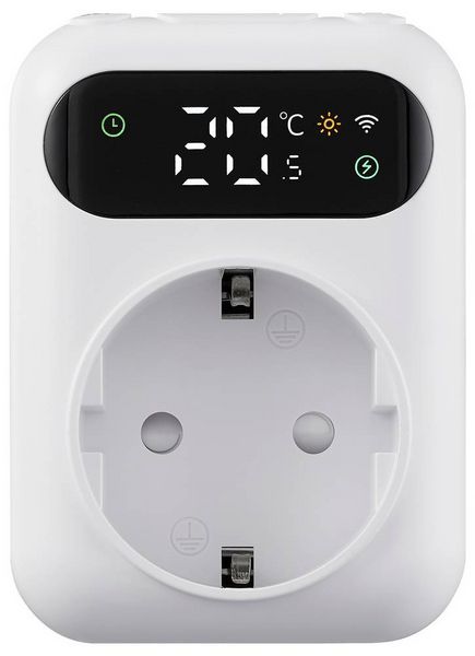 Produktbild: Sygonix SY-6824096 Universalthermostat Zwischenstecker Wochenprogramm 1St.