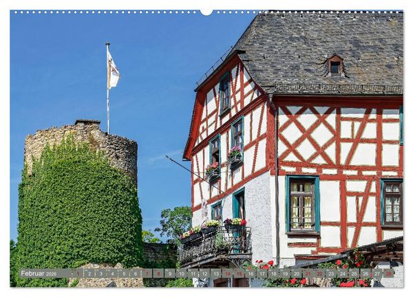 Produktbild: Eltville am Rhein - Wein, Sekt, Rosen (Wandkalender 2026 DIN A2 quer), CALVENDO Monatskalender