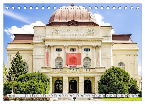 Produktbild: Geliebtes Graz. Schmuckst&uuml;ck und Herzensstadt (Tischkalender 2026 DIN A5 quer), CALVENDO Monatskalender