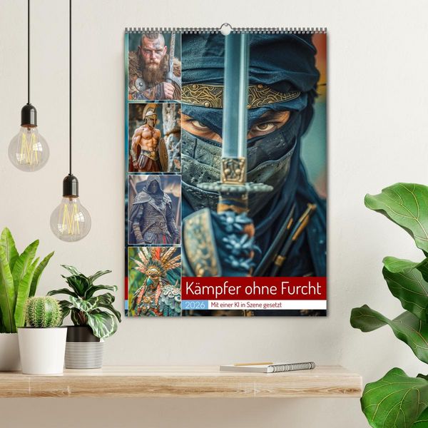 Produktbild: K&auml;mpfer ohne Furcht (Wandkalender 2026 DIN A2 hoch), CALVENDO Monatskalender