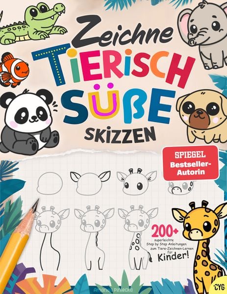 Produktbild: Zeichne tierisch süße Skizzen