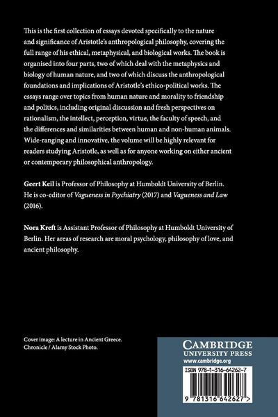 Produktbild: Aristotle's Anthropology