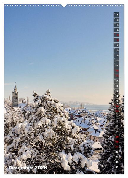 Produktbild: &Uuml;berlingen Perle am Bodensee (Wandkalender 2026 DIN A2 hoch), CALVENDO Monatskalender