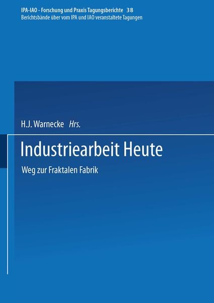 Produktbild: Industriearbeit Heute