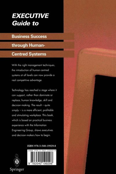 Produktbild: Executive Guide to Business Success through Human-Centred Systems