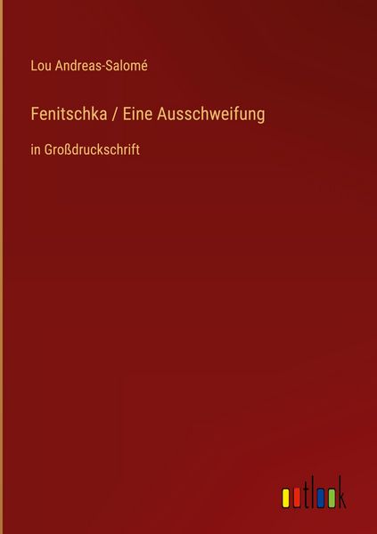 Produktbild: Fenitschka / Eine Ausschweifung
