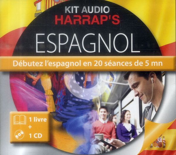Produktbild: Espagnol : d&eacute;butez l'espagnol en 20 s&eacute;ances de 5 mn + 1 CD audio