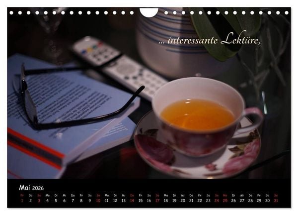Produktbild: Gut gelaunt durch's Rentenjahr (Wandkalender 2026 DIN A4 quer), CALVENDO Monatskalender