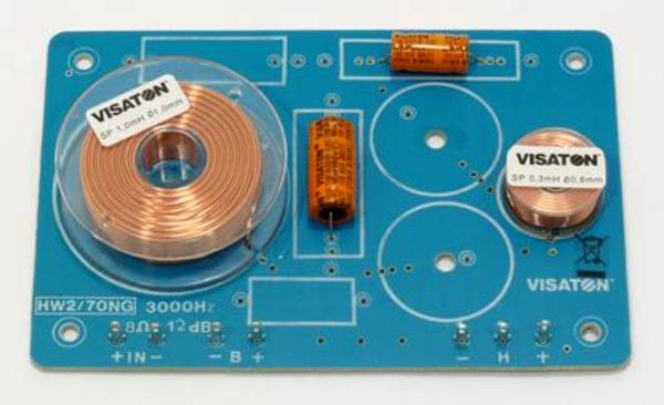 Produktbild: Visaton HW 2/70 NG - 8 Ohm 2-Wege Frequenzweiche 8Ω
