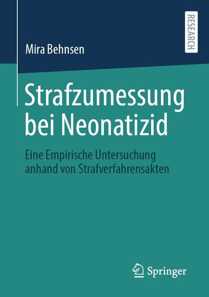 Produktbild: Strafzumessung bei Neonatizid