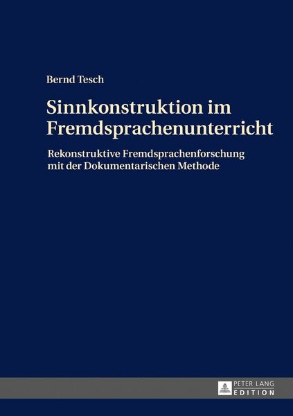 Produktbild: Sinnkonstruktion im Fremdsprachenunterricht