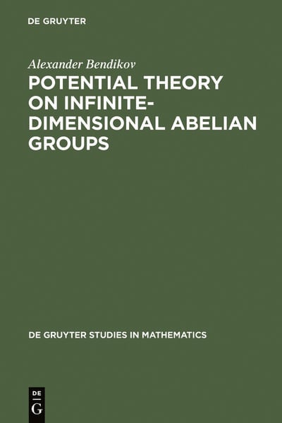 Produktbild: Potential Theory on Infinite-Dimensional Abelian Groups
