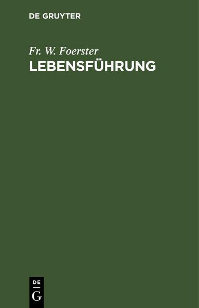 Produktbild: Lebensf&uuml;hrung