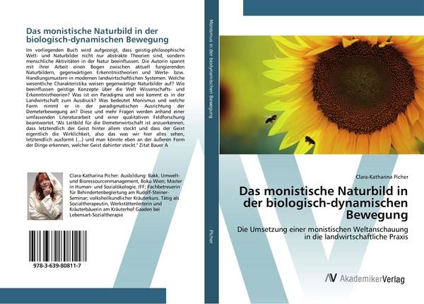 Produktbild: Das monistische Naturbild in der biologisch-dynamischen Bewegung