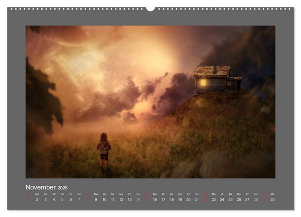 Produktbild: Zauber des Lichtes (hochwertiger Premium Wandkalender 2026 DIN A2 quer), Kunstdruck in Hochglanz