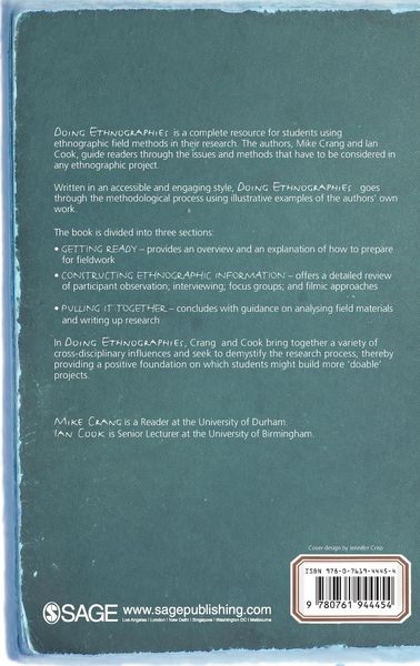 Produktbild: Doing Ethnographies