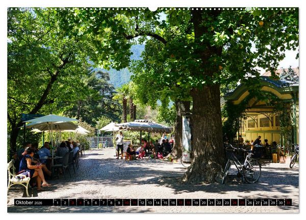 Produktbild: Spaziergang in Meran (Wandkalender 2026 DIN A2 quer), CALVENDO Monatskalender