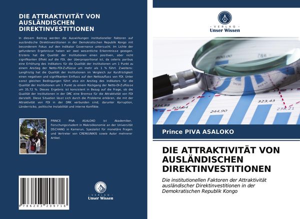 Produktbild: Die Attraktivit&auml;t von Ausl&auml;ndischen Direktinvestitionen