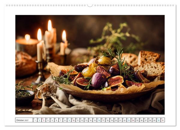 Produktbild: Mediterrane Genussmomente (hochwertiger Premium Wandkalender 2027 DIN A2 quer), Kunstdruck in Hochglanz
