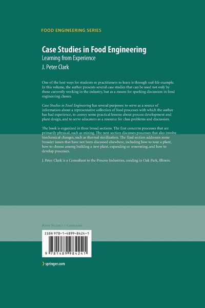 Produktbild: Case Studies in Food Engineering