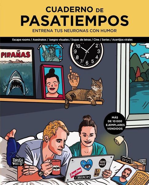 Produktbild: Cuaderno de pasatiempos. Entrena tus neuronas con humor