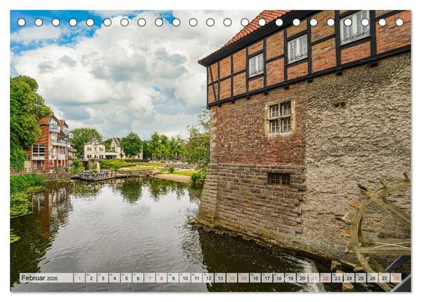 Produktbild: L&uuml;dinghausen Impressionen (Tischkalender 2026 DIN A5 quer), CALVENDO Monatskalender