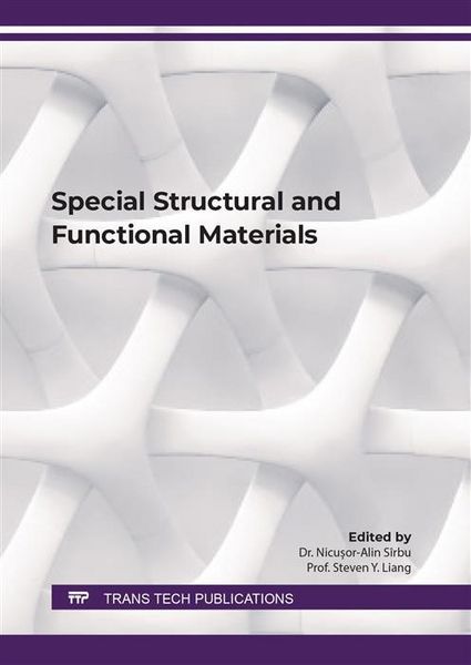 Produktbild: Special Structural and Functional Materials