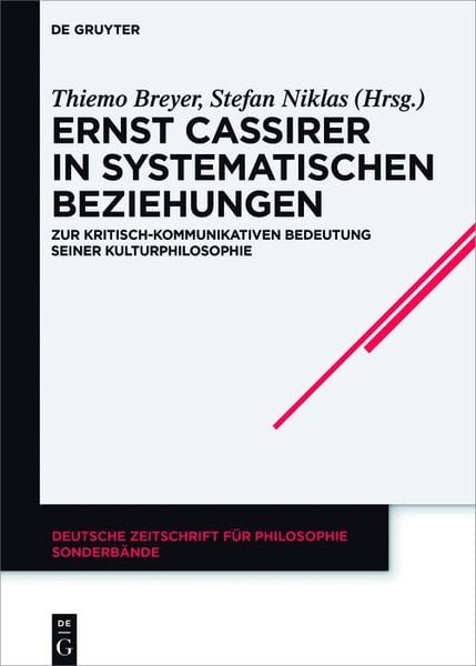 Produktbild: Ernst Cassirer in systematischen Beziehungen