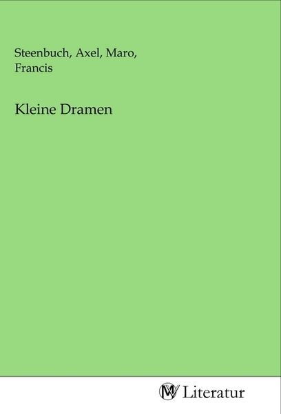 Kleine Dramen, Taschenbuch von , MV-Literatur, 9783968745121