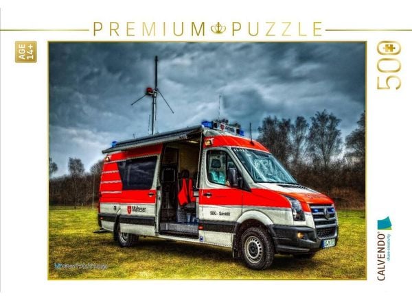 CALVENDO Puzzle Einsatzleitung KatS Malteser | 500 Teile Lege-Größe 48 × 36 cm Foto-Puzzle für Erwachsene